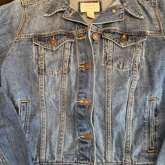 Forever 21 Jean Jacket size S - Picture 7 of 10